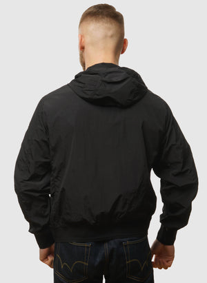 Chrome-R Lens Hooded Jacket - Black