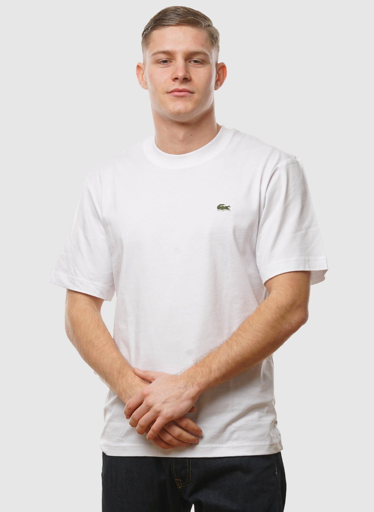 Rundhals T-Shirt - White