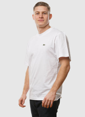 Rundhals T-Shirt - White