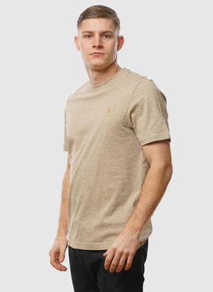 Danny Regular T-Shirt - Hazelnut Marl