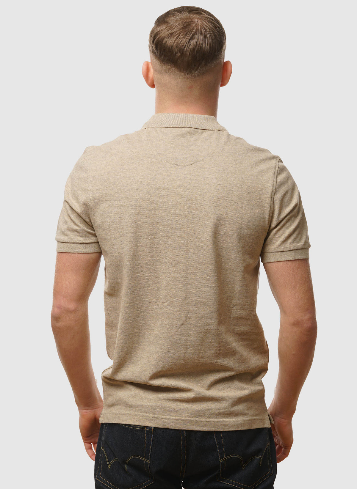 Blanes Poloshirt - Hazelnut Marl