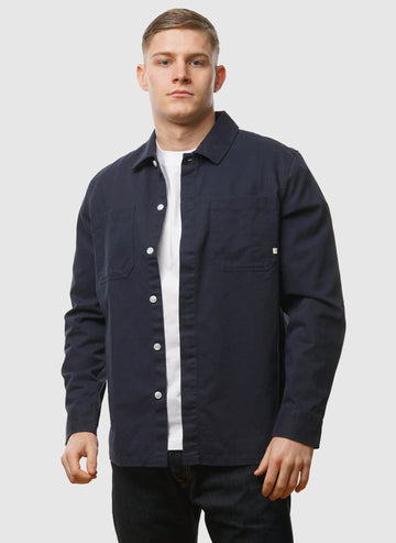 Leon Overshirt - True Navy