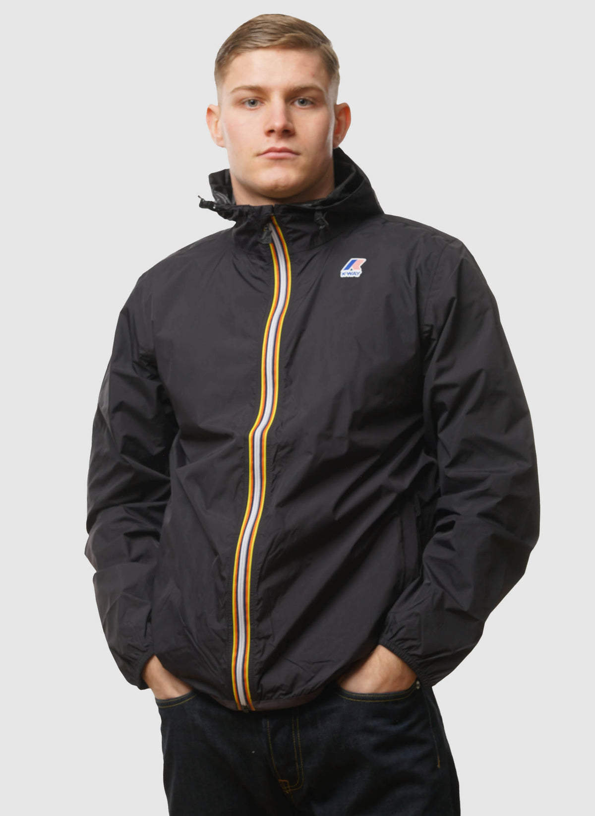 Le Vrai 4.0. Claude Windbreaker - Black Pure