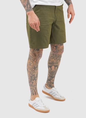 Sepel Twill Shorts - Vintage Green