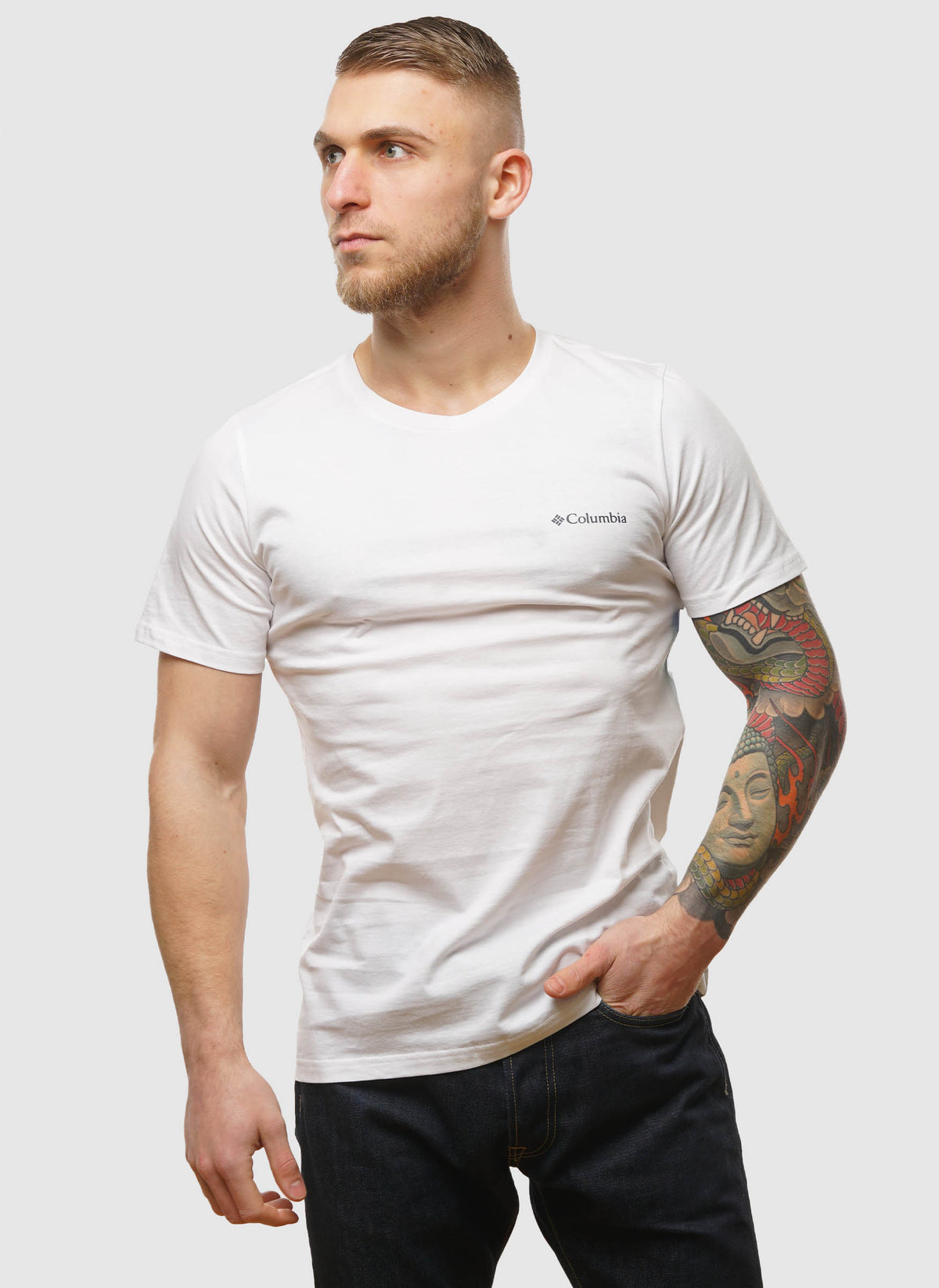 Rapid Ridge Back Graphic II T-Shirt - White/Heaven