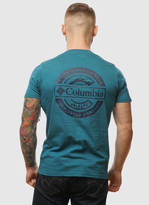 Rapid Ridge Back Graphic II T-Shirt - River Blue