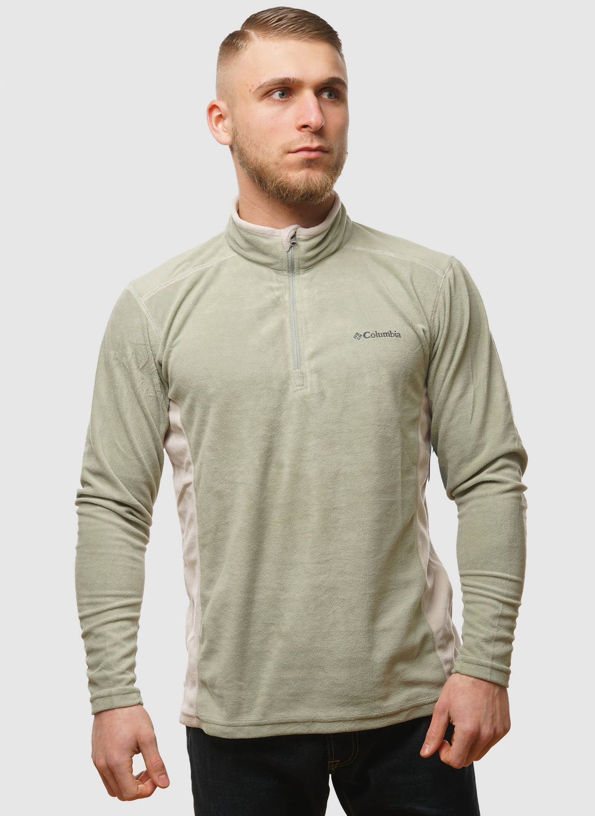 Klamath Range II Fleece Halfzip - Safari/Dark Stone