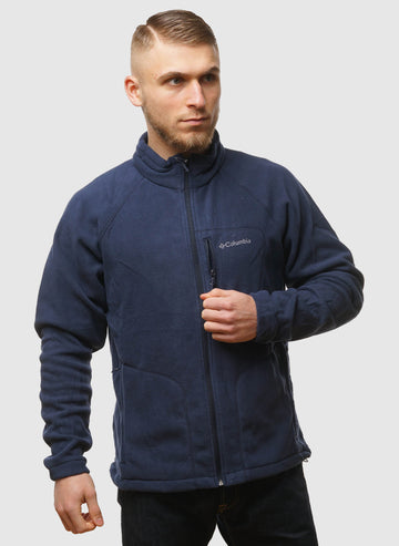 Fast Trek II Full Zip Fleece - Collegiate Navy