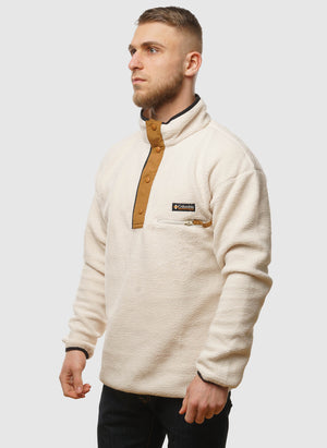 Helvetia II Half Snap Fleece - Chalk