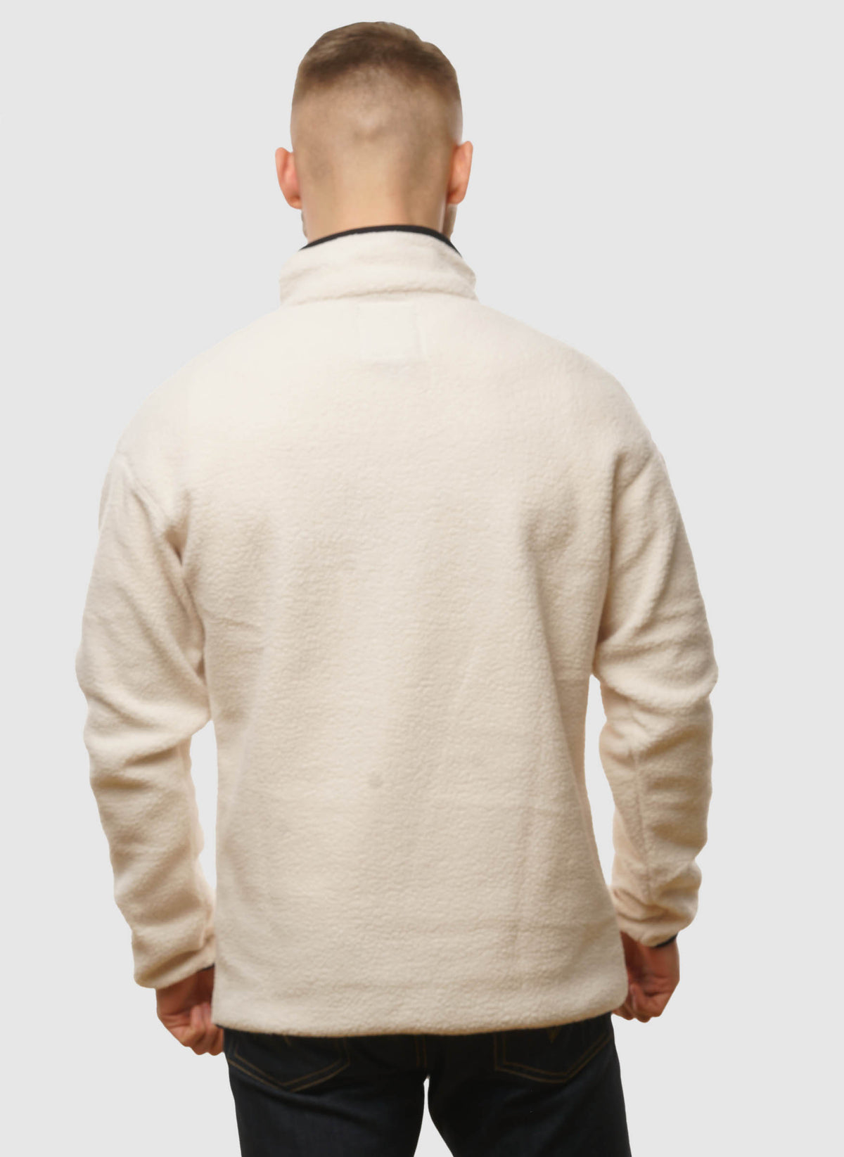 Helvetia II Half Snap Fleece - Chalk