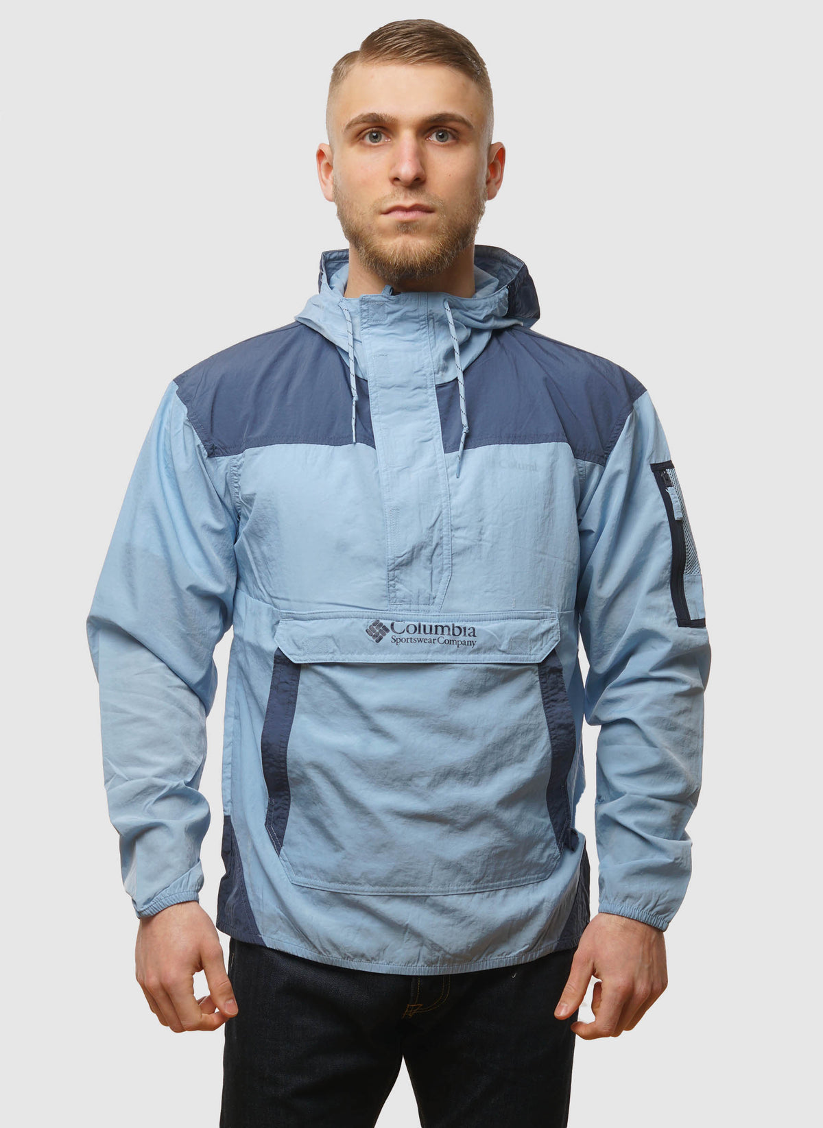 Challenger Windbreaker Anorak - Ripple Blue