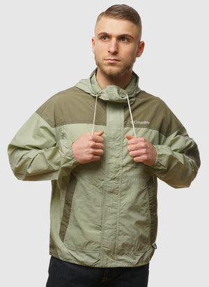 Challenger II Windbreaker - Safari/Stone Green