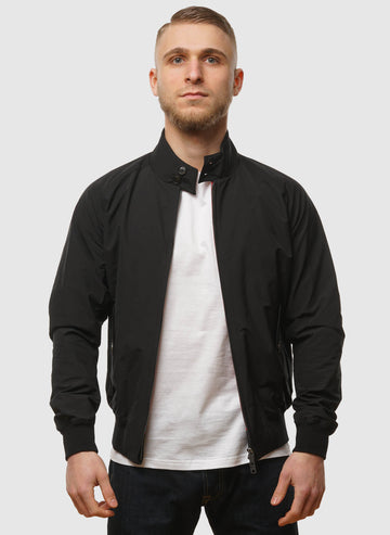 G9 Classic Harrington Jacket - Black