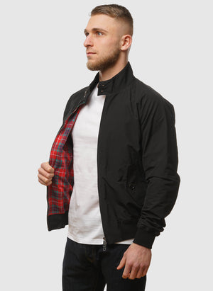 G9 Classic Harrington Jacket - Black