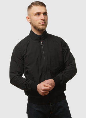 G9 Classic Harrington Jacket - Black