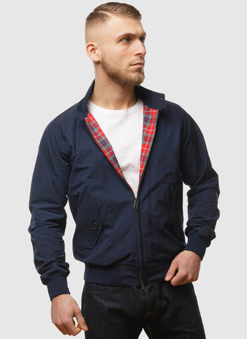 G9 Classic Harrington Jacket - Navy