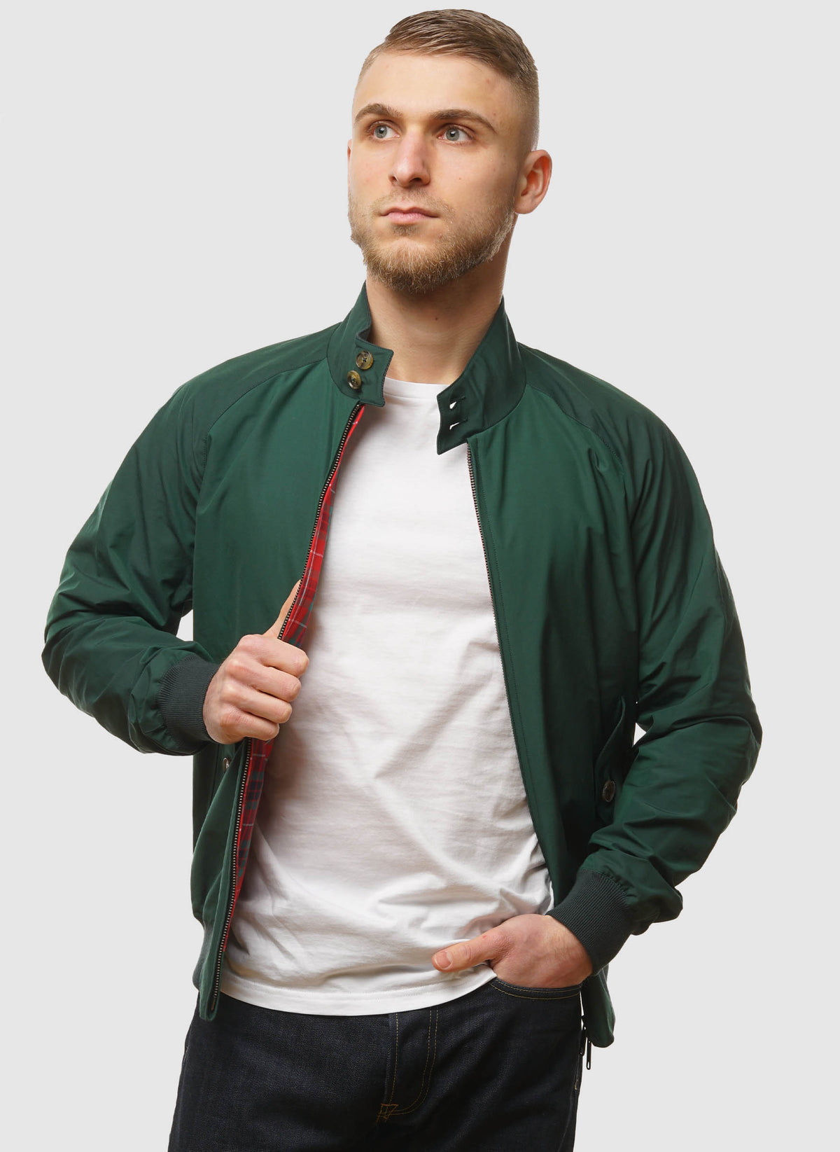 G9 Classic Harrington Jacket - Racing Green