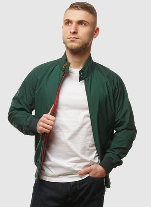 G9 Classic Harrington Jacket - Racing Green