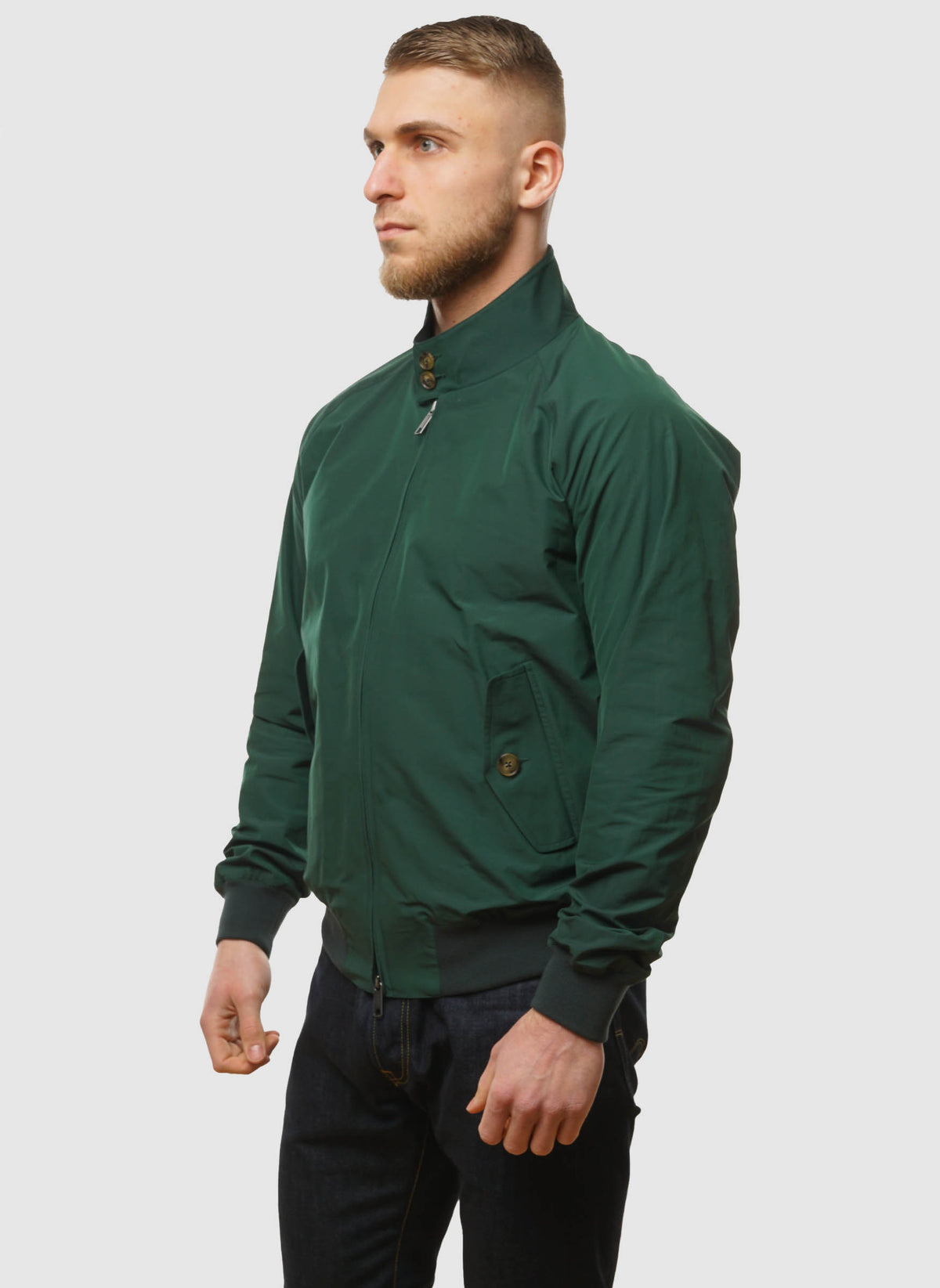 G9 Classic Harrington Jacket - Racing Green