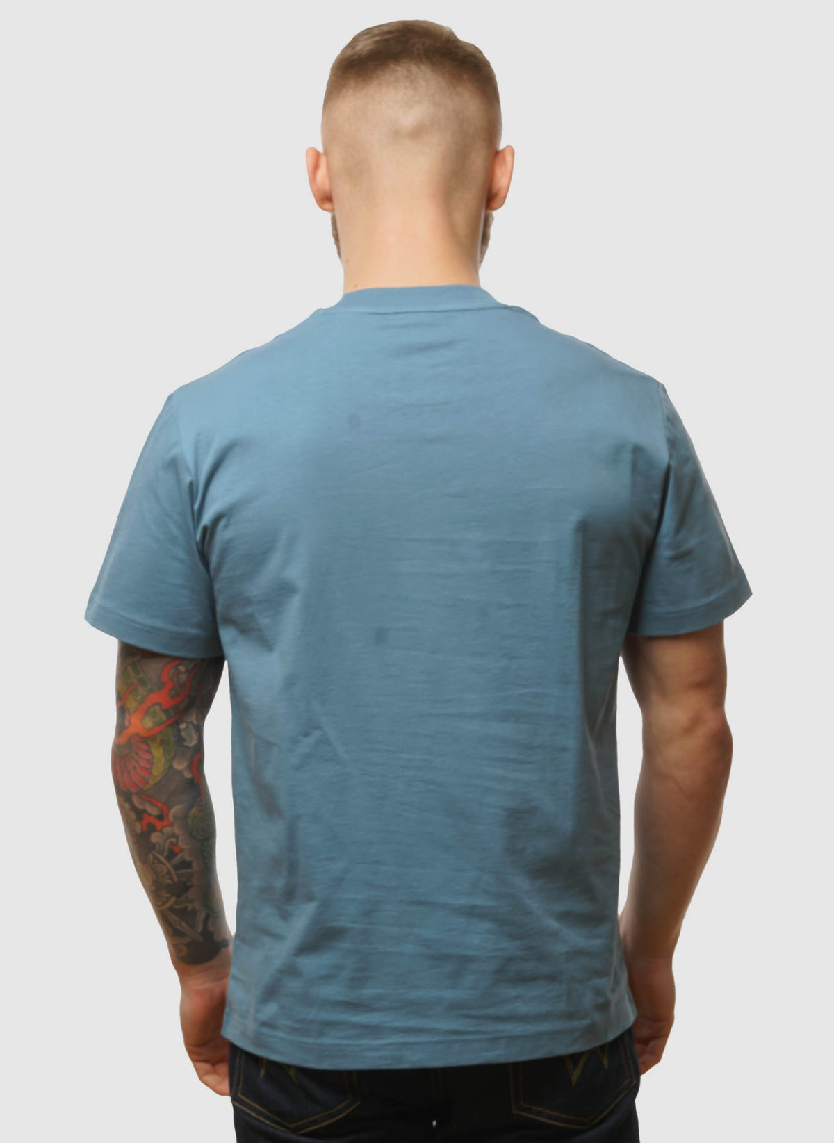 Rundhals T-Shirt - Limestone