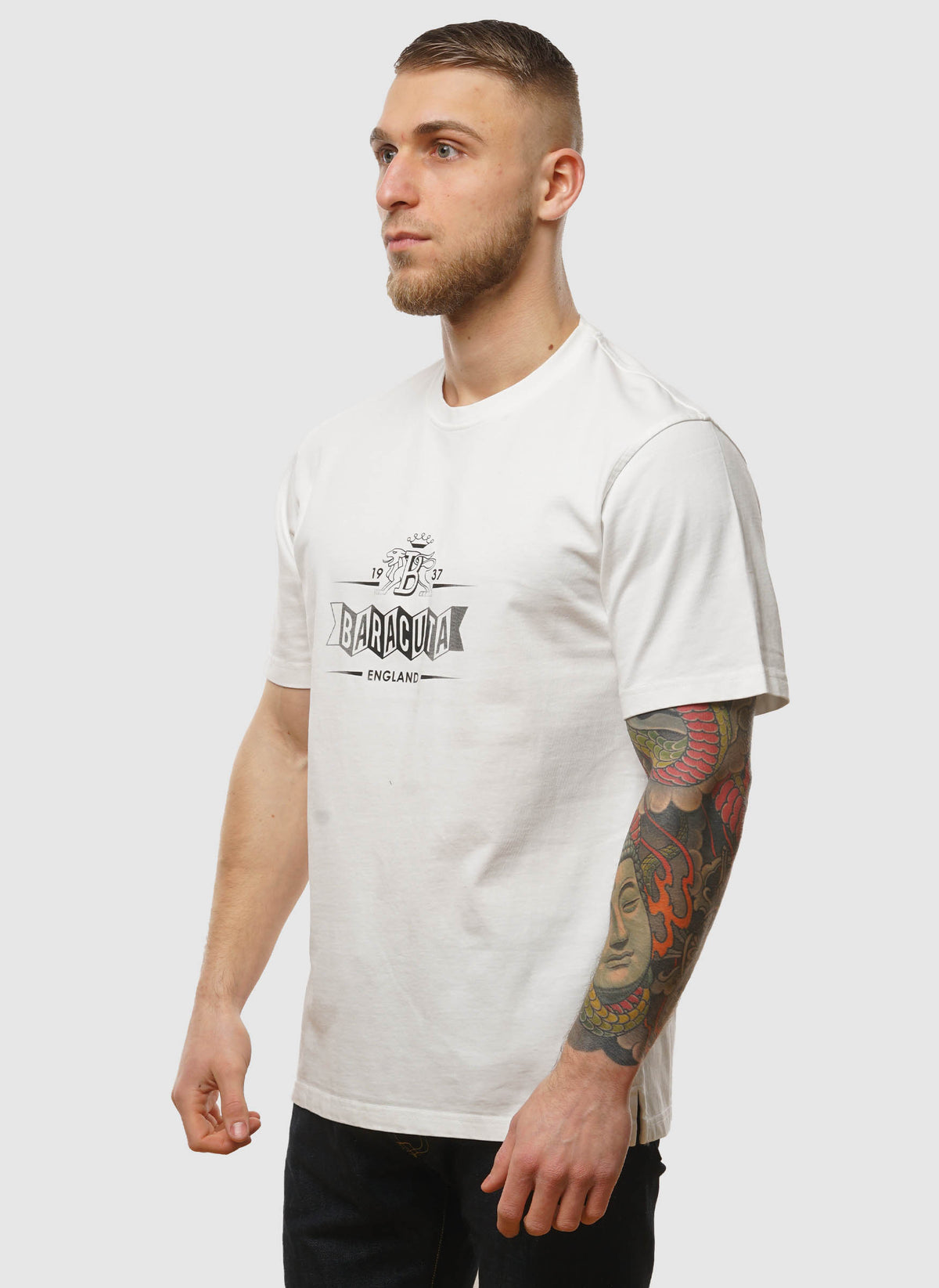 Faded Logo T-Shirt - Ivory