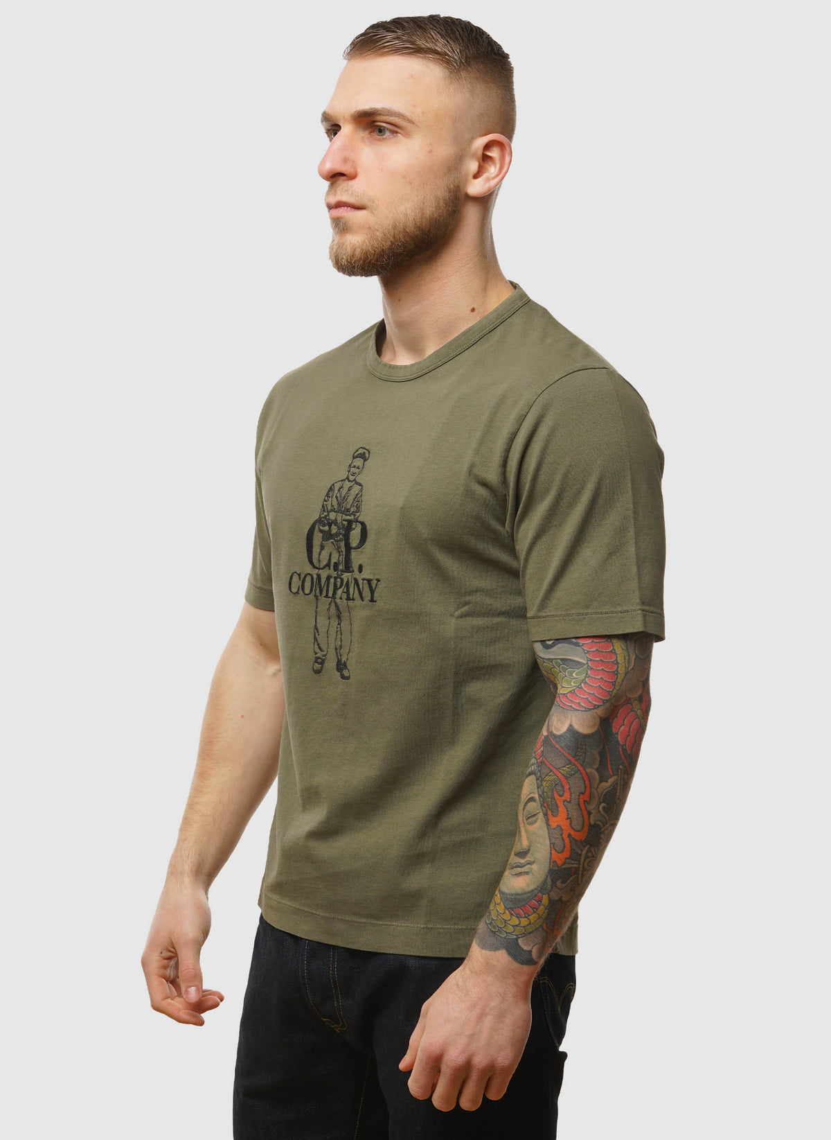 British Sailor Jersey T-Shirt - Thyme