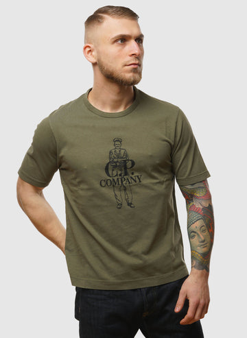 British Sailor Jersey T-Shirt - Thyme