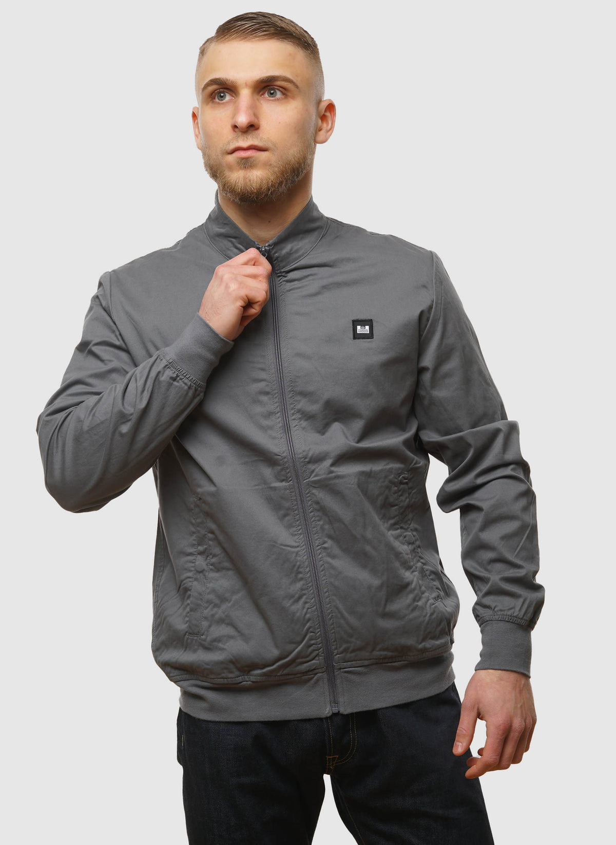 Hemsley Track Top - Zinc