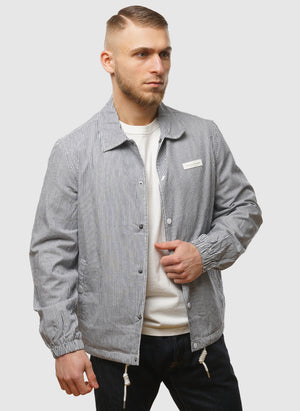 Sant Antoni Coach Jacket - Ticking Stripe