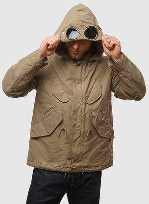 Twill 2/1 Microfibra Goggle Jacket- Tree House