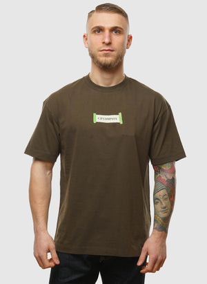 Jersey Logos T-Shirt - Ivy Green