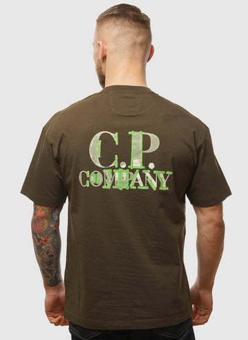 Jersey Logos T-Shirt - Ivy Green