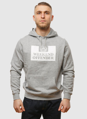 HM Service Hooded Sweatshirt - Grey Marl