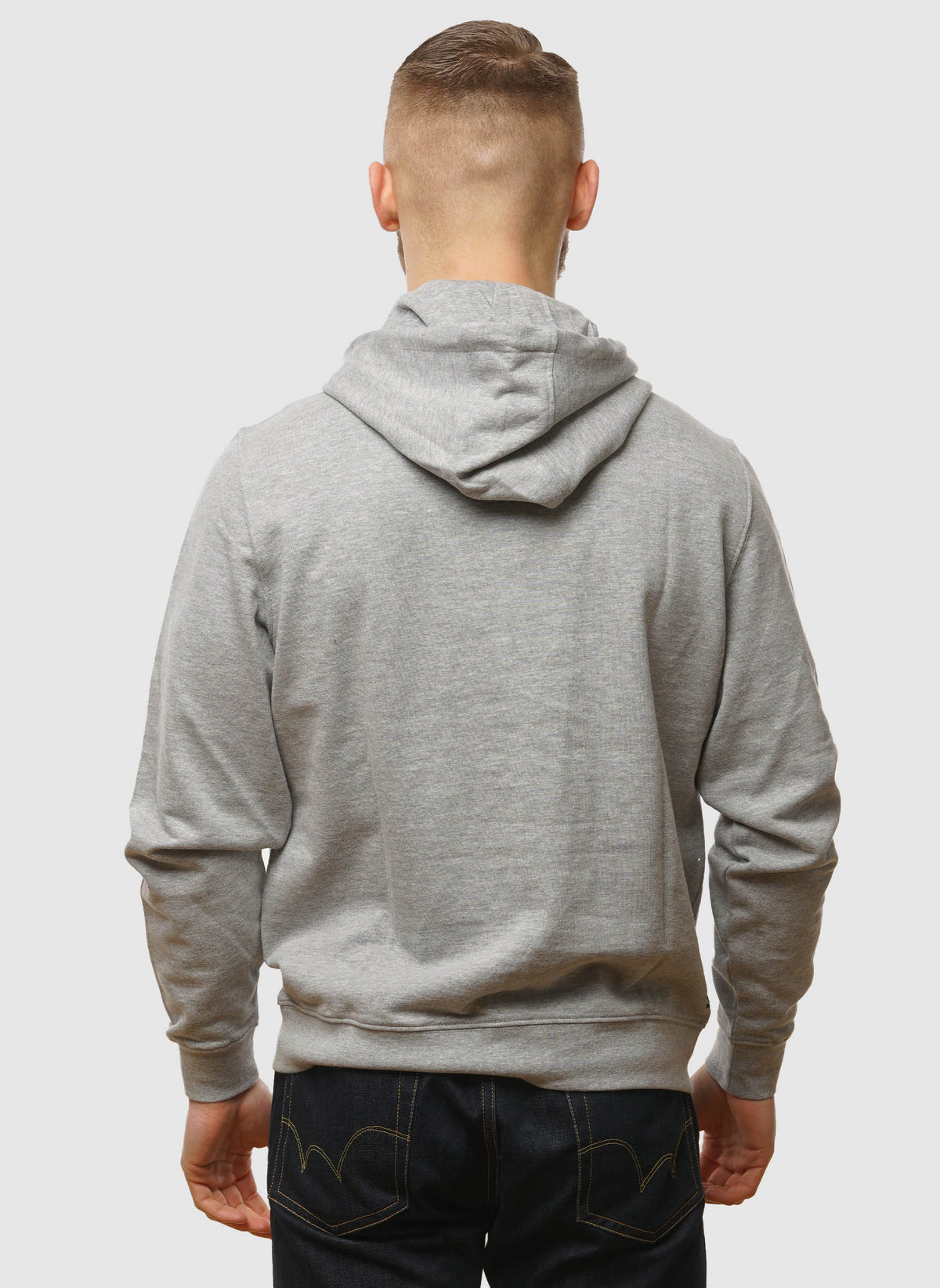 HM Service Hooded Sweatshirt - Grey Marl