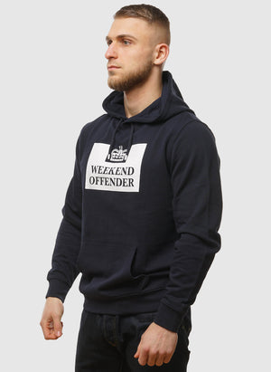 HM Service Hooded Sweatshirt - Navy