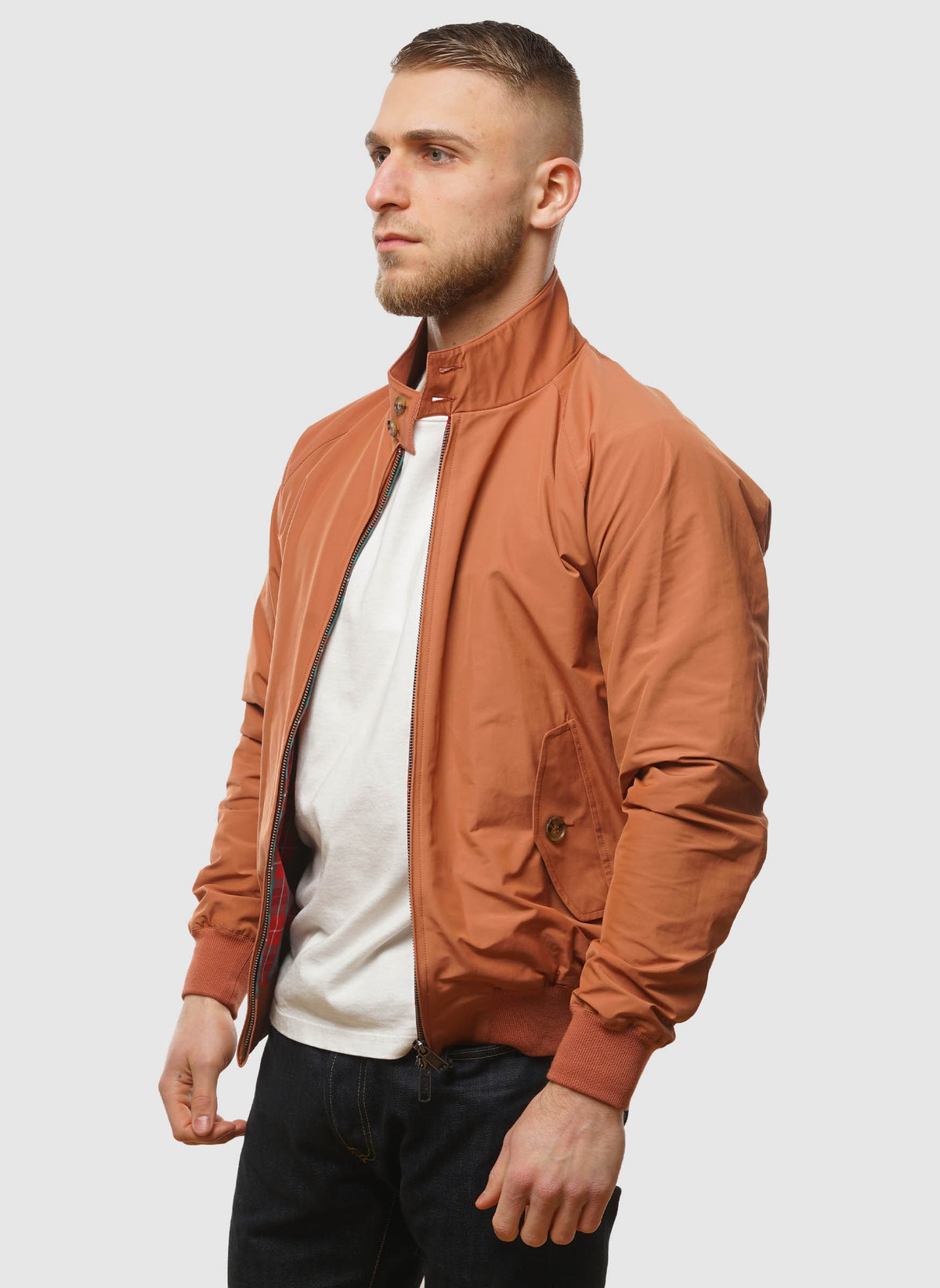 G9 Classic Harrington Jacket - Onion