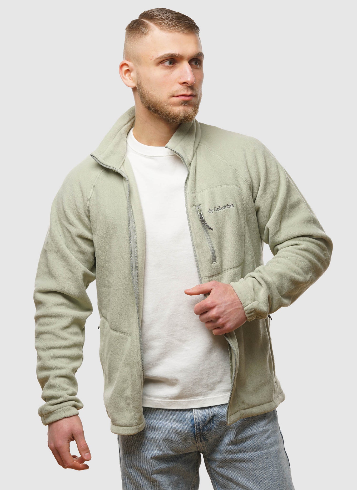 Fast Trek II Full Zip Fleece Jacket - Safari