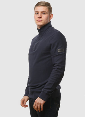 Samuel Funnel Sweatshirt - Navy