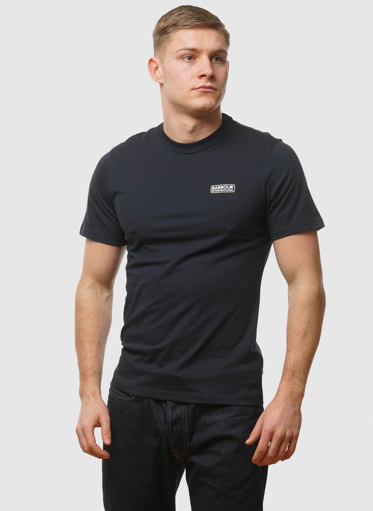 International Small Logo T-Shirt - Navy