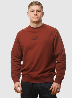 C.P. Logo Sweatshirt - Sable