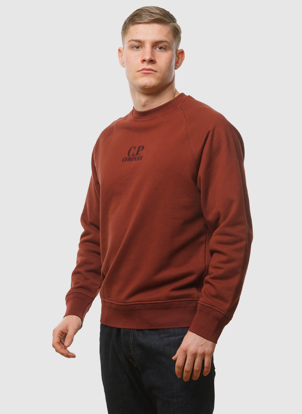 C.P. Logo Sweatshirt - Sable