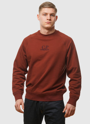 C.P. Logo Sweatshirt - Sable