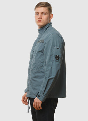 Flatt Nylon Lens Overshirt - Stormy Weather