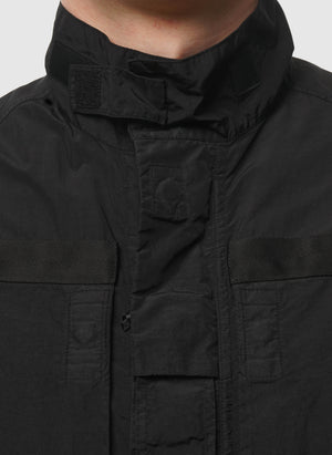 Flatt Nylon Lens Overshirt - Black