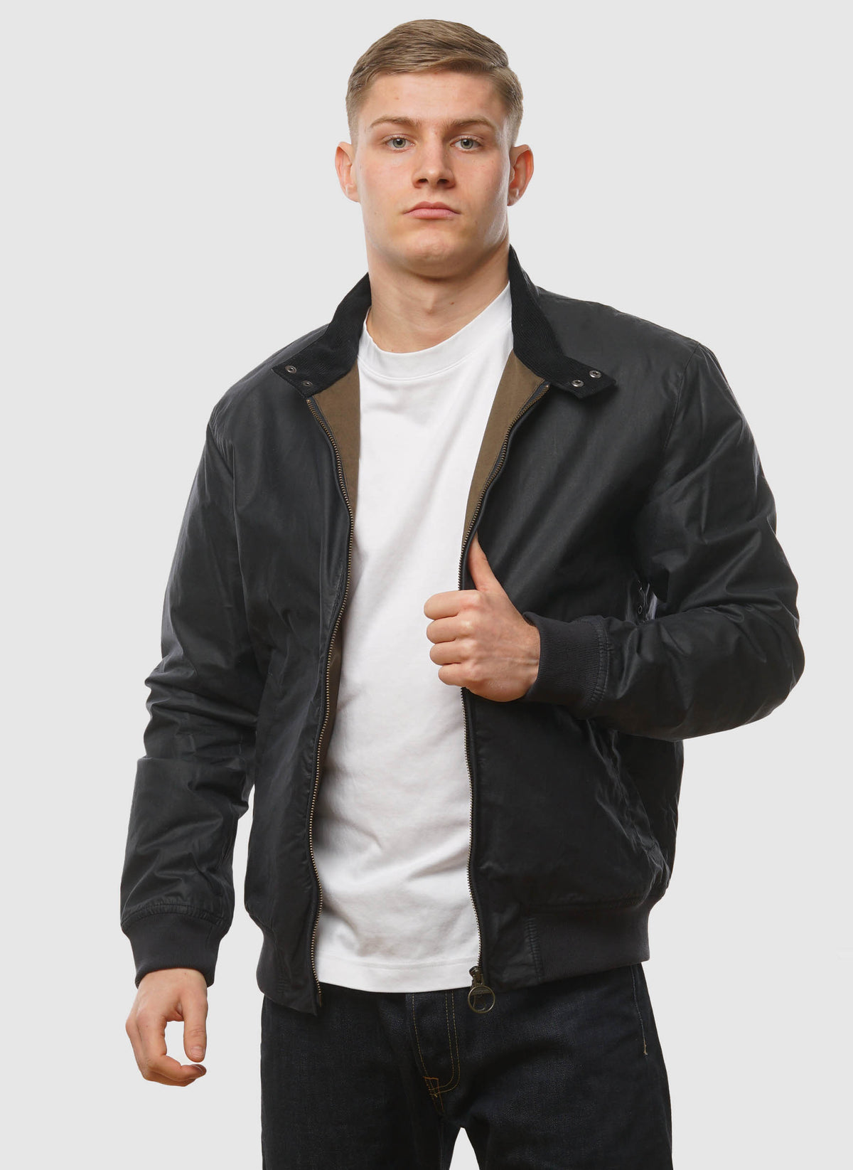 Lightweight Royston Wax Jacket - Royal Navy