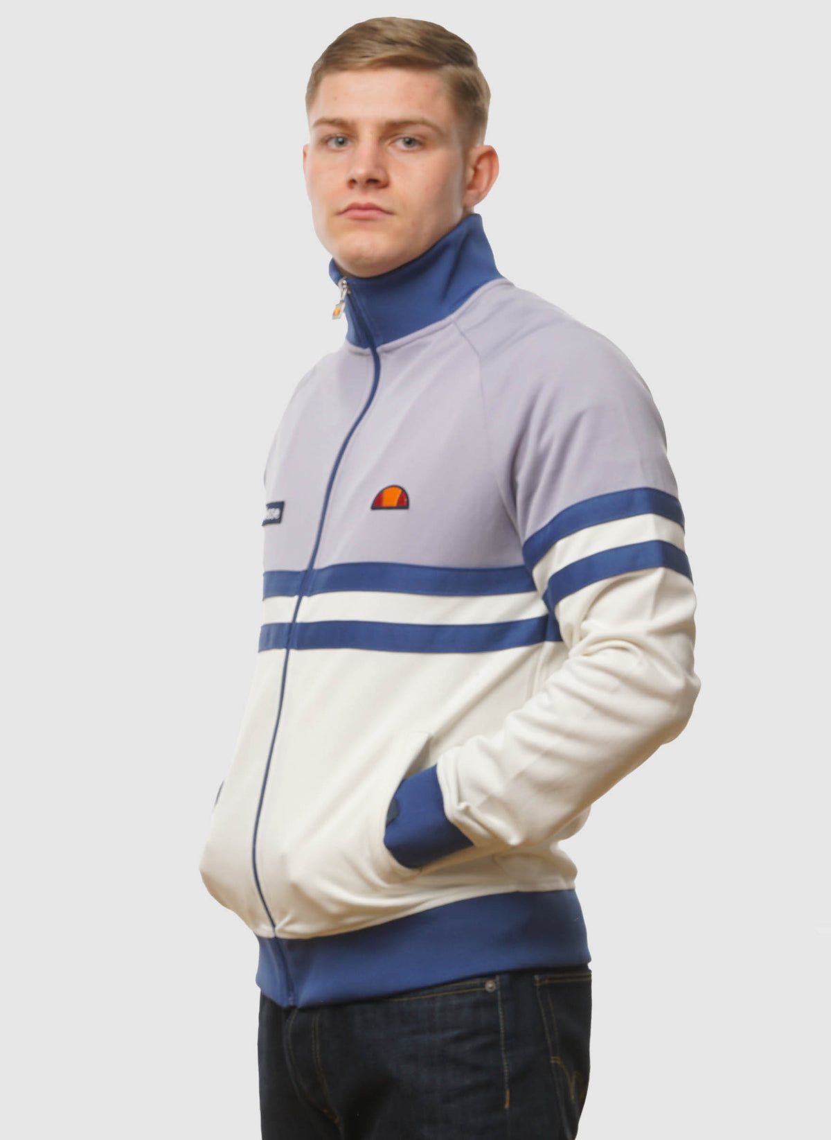 Rimini Tracktop - Levender/Off White