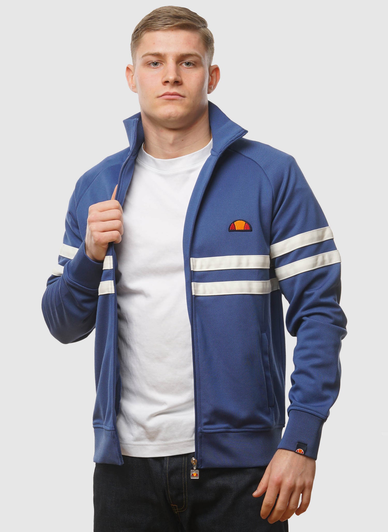 Rimini Tracktop - Navy/Off White