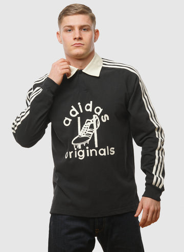 Rugby Pullover - Black