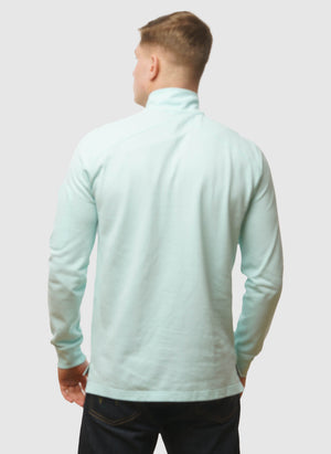 Funnel Neck Poloshirt - Iceberg