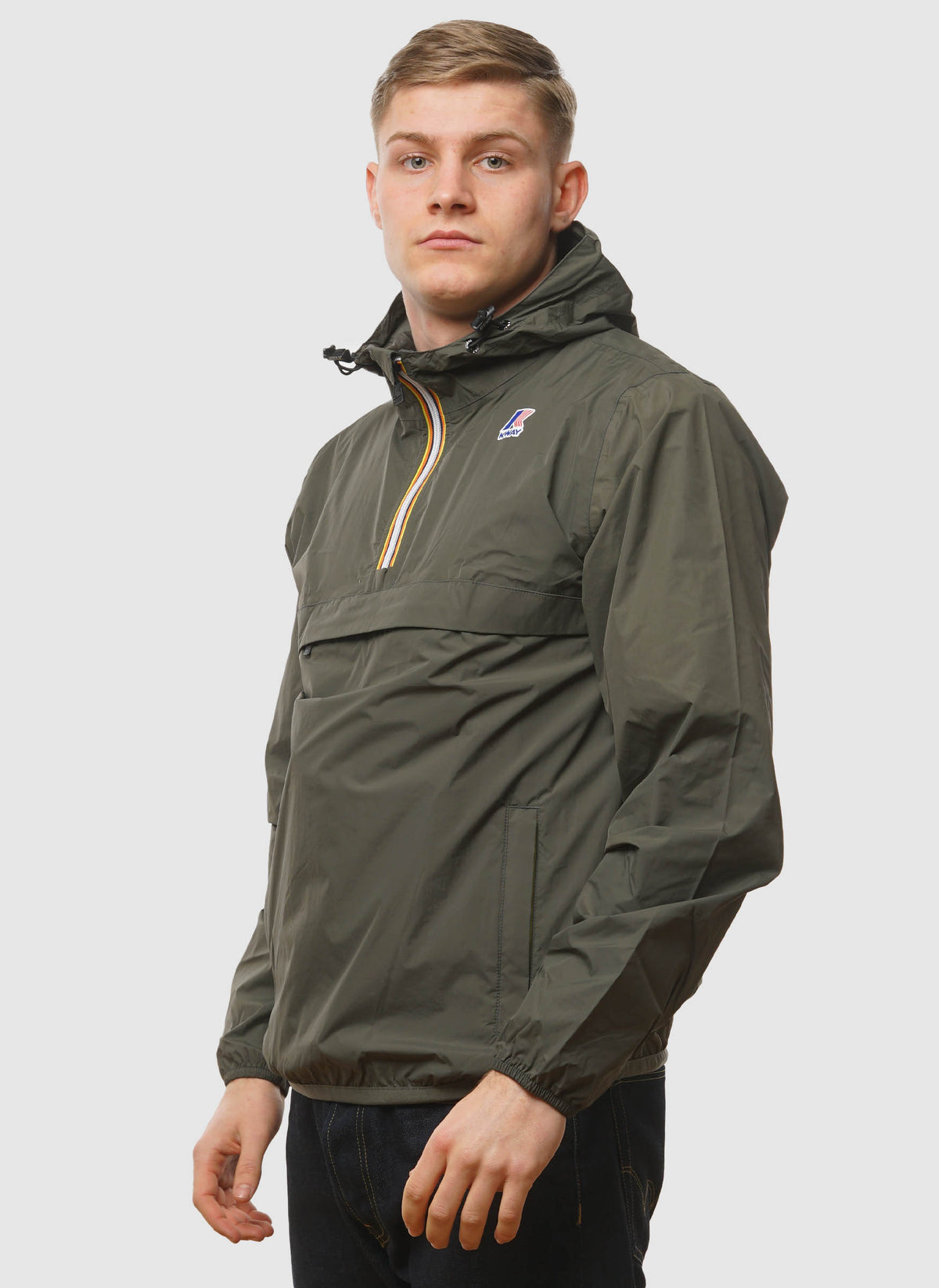 Le Vrai 4.0. Leon Windbreaker - Green Black